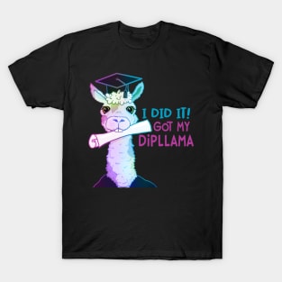 I Did It! I Got My Dipllama T-Shirt